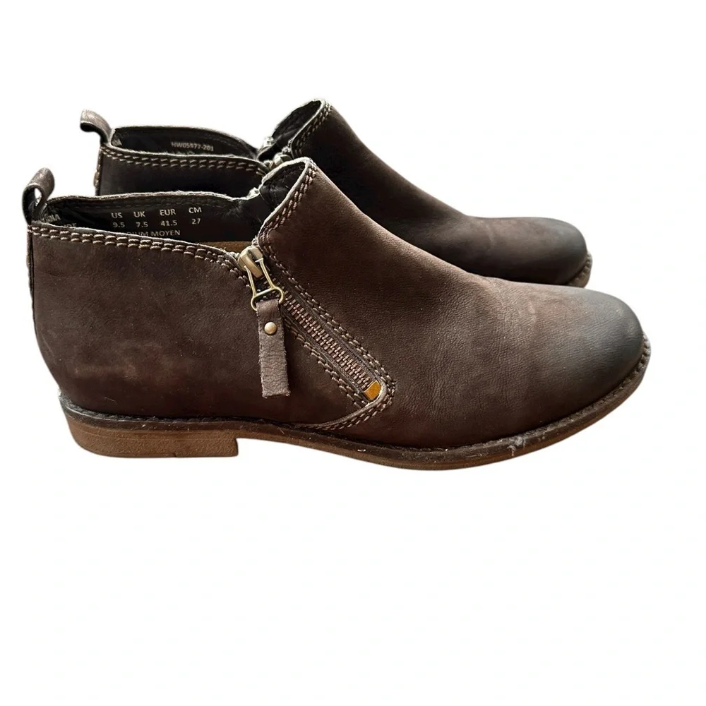 Hush Puppies Women's Mazin Cayto Nubuck Ankle Boots Shoes 9.5‎